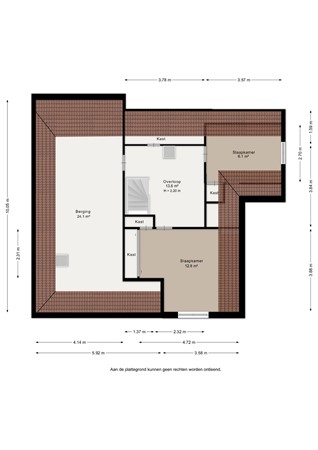 Floorplan - Hoofdweg 257-259, 9621 AK Slochteren